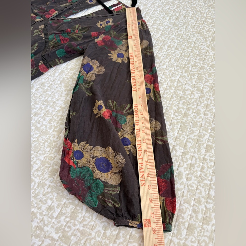 🌼 Free People Strawberry Fields Floral Tunic Mini Dress | Size M - Picture 12 of 16